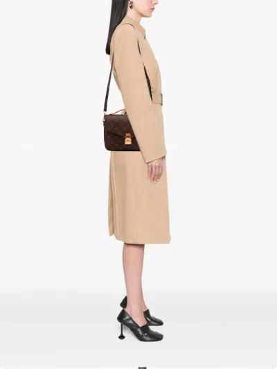 Pre-owned Louis Vuitton 2020 Monogram Pochette Metis Satchel