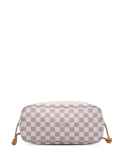 Pre-owned Louis Vuitton 2010 Damier Azur Neverfull Pm Tote Bag