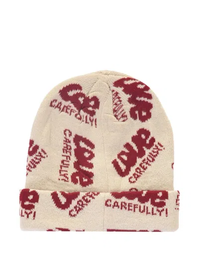 Market Intarsia-pattern Beanie In Neutral
