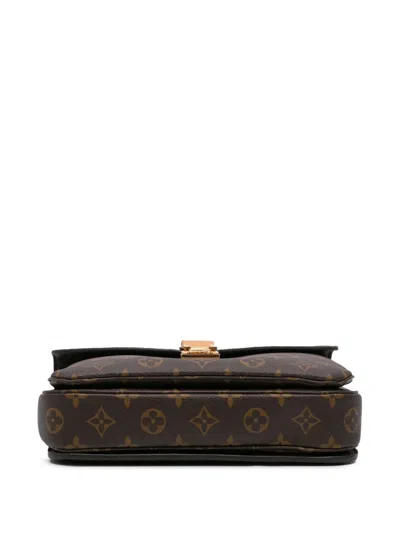 Pre-owned Louis Vuitton 2020 Monogram Pochette Metis Satchel