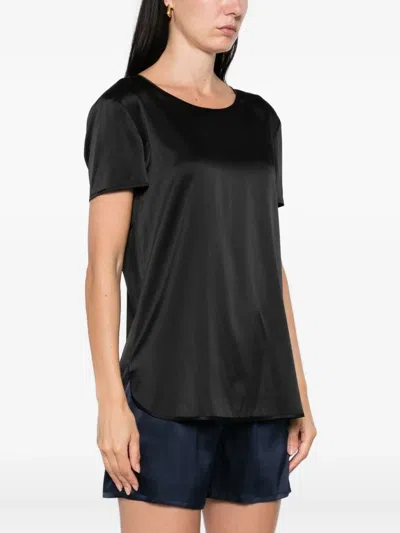 Max Mara Silk Sweaters In Black