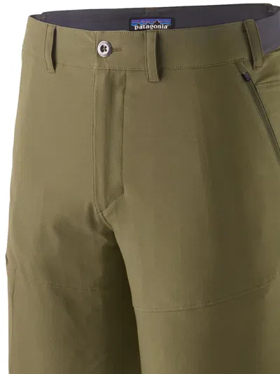 Patagonia Pocket-fastening Shorts In Green