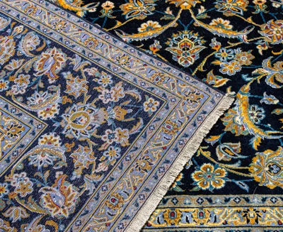 Bashian One Of A Kind Kashan 626237 9'5''x13'8'' Area Rug