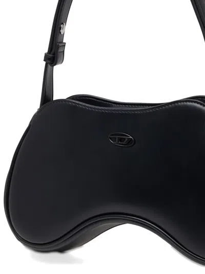 Diesel Play Synthetic Shoulder Bag