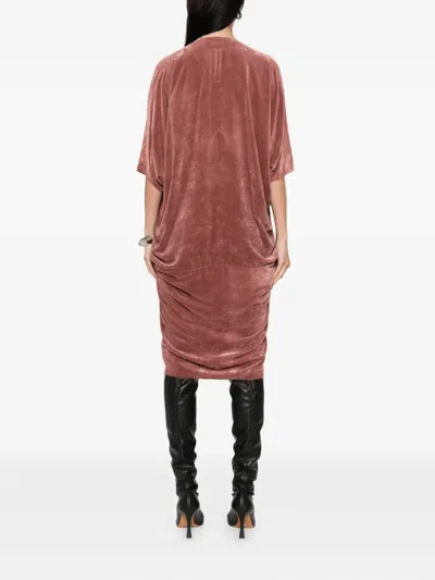 Rick Owens Concordians Kite Velvet Midi Dress