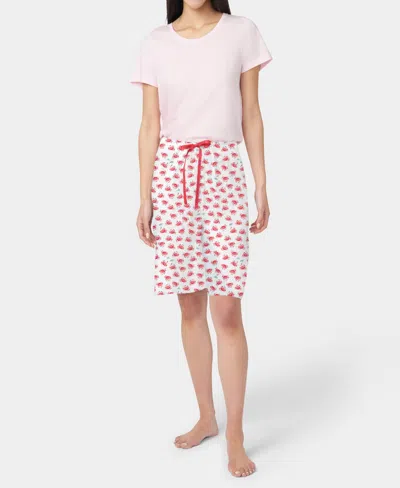 Hue Women's Cooling Off Crabs Bermuda Pajama Shorts
