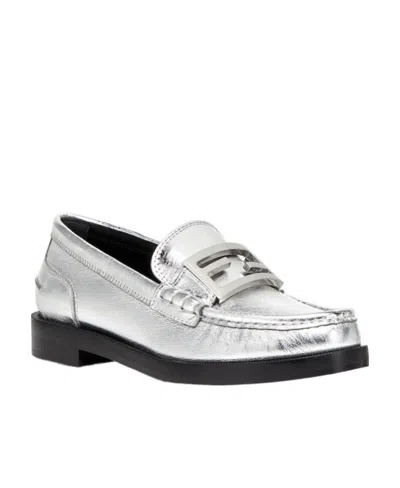 Fendi Baguette Slip-on Loafers