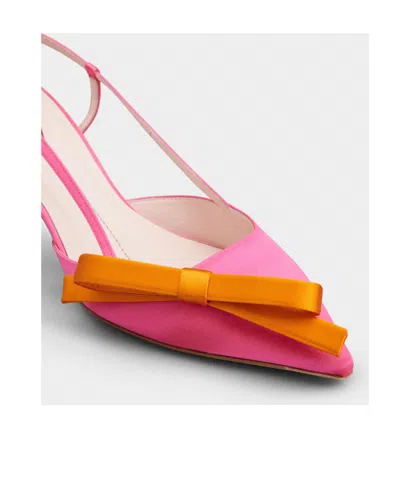 Roger Vivier Virgule Bow Slingback Pumps