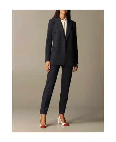 Theory Slim-fit Tailored Trousers In Black