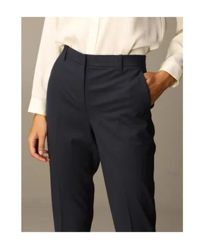 Theory Slim-fit Tailored Trousers In Black