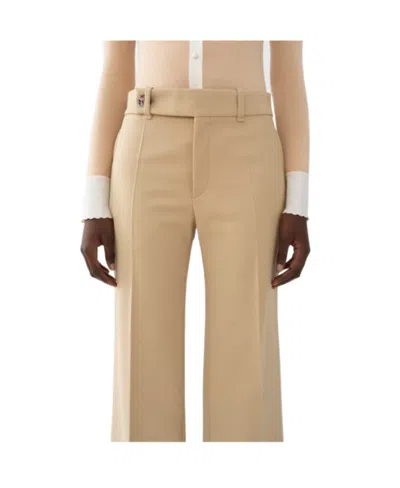 Chloé Flared Wool Trousers