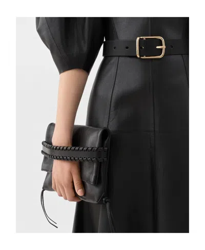 Chloé Mony Leather Clutch Bag