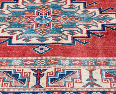 Bashian One Of A Kind Pak Kazak 640494 4'10''x6'4'' Area Rug
