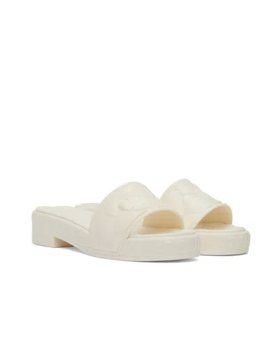 Valentino Logo-embossed Low-heeled Sandals