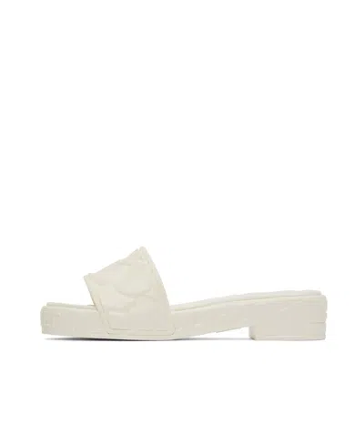Valentino Logo-embossed Low-heeled Sandals