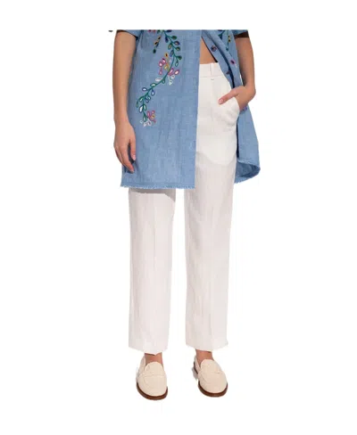 Chloé High-waisted Straight-leg Trousers