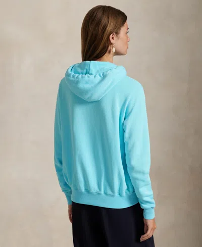 Polo Ralph Lauren Women's Lightweight Fleece Full-zip Hoodie Sweatshirt