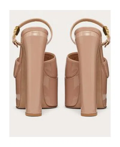 Valentino Tan-go Open Toe Platform Sandals