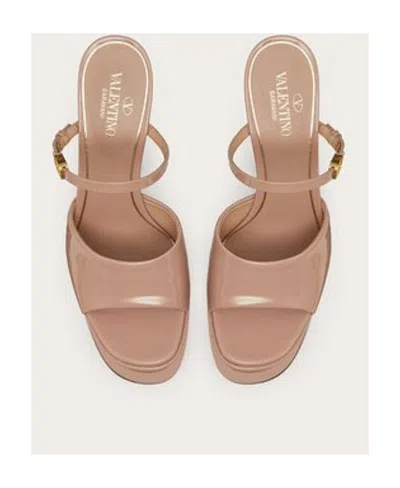 Valentino Tan-go Open Toe Platform Sandals