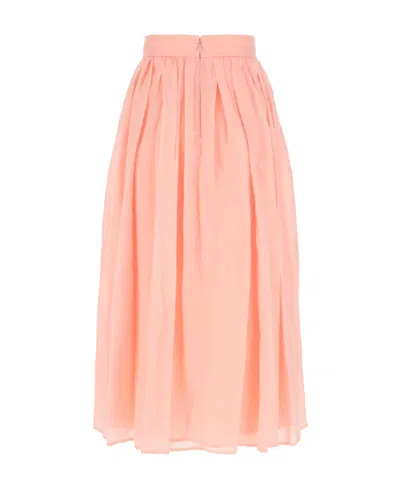 Chloé Pleated Skirts In Pink