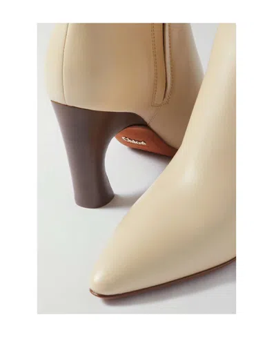 Chloé High Heel Leather Boots