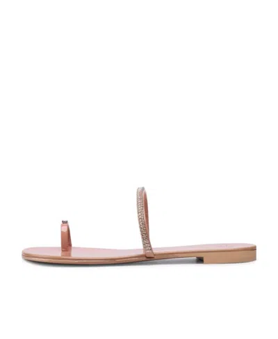 Giuseppe Zanotti Colorful Crystal Flip-flops