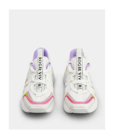 Roger Vivier Viv' Go Low-top Sneakers In Animal Print