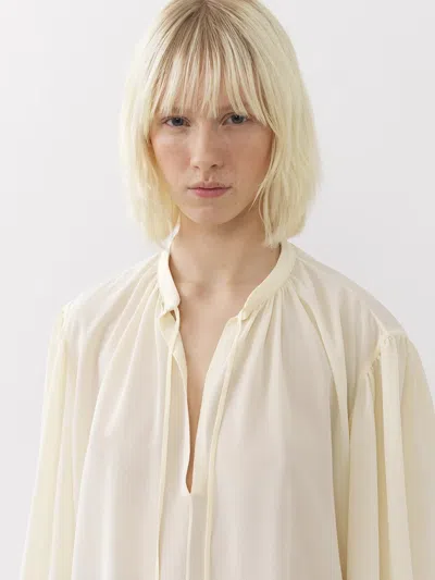 Chloé Lavallière-neck Silk Blouse