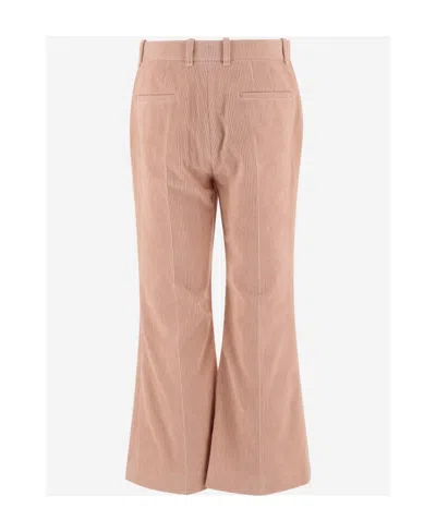 Chloé Cropped Corduroy Trousers