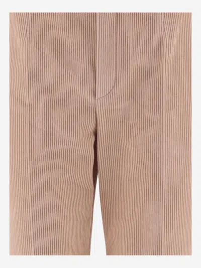 Chloé Cropped Corduroy Trousers
