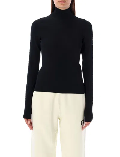 Off-white Mockneck Sweater