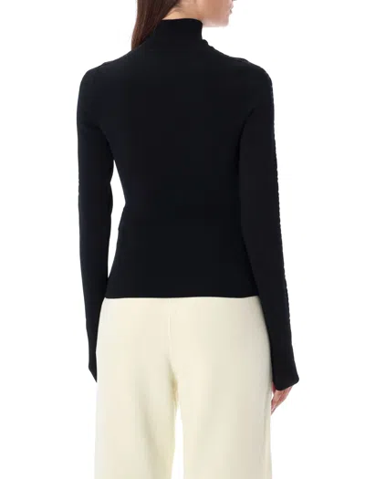 Off-white Mockneck Sweater