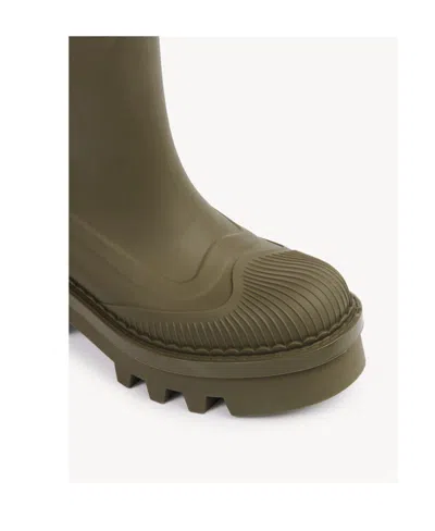 Chloé Round Head Short Rain Boots