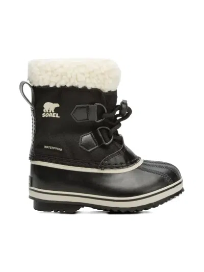 Sorel Kids Boots Childrens Yoot Pac Nylon For For Boys And For Girls In Black