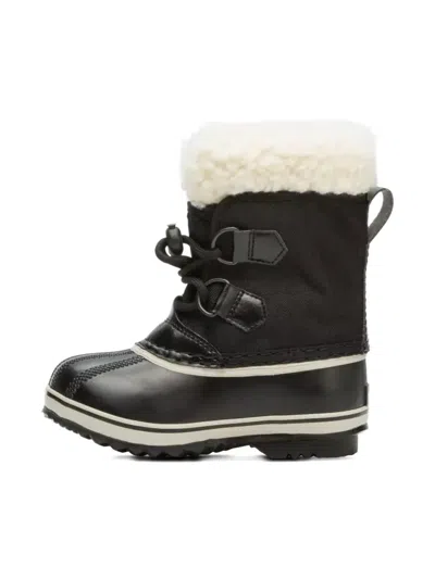 Sorel Kids Boots Childrens Yoot Pac Nylon For For Boys And For Girls In Black