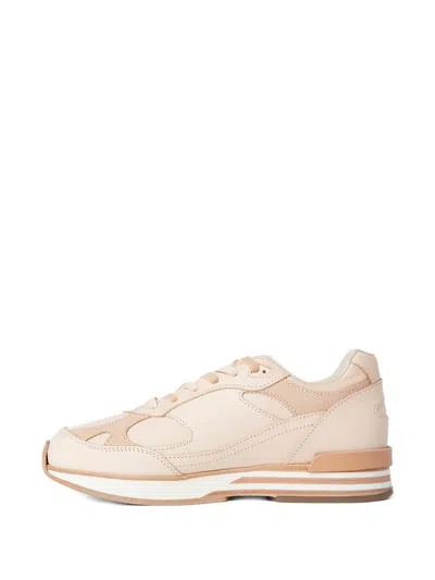 Hender Scheme Leather Panelled Lace-up Sneakers In Multi