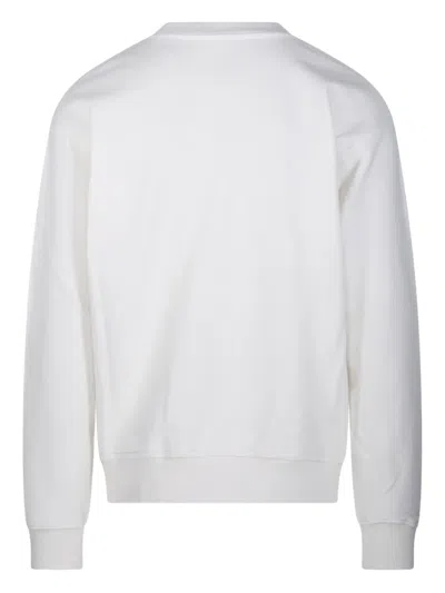 A Paper Kid Ribbed Crew Neck Sweater With Long Sleeves