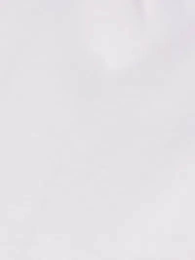 Rohe Asymmetrical White Organic Cotton Woven T-shirt In White