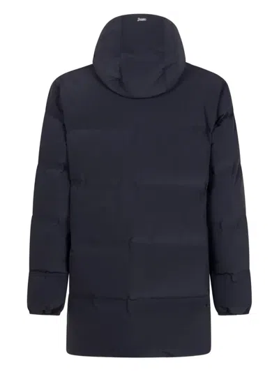 Herno Men Midi Hooded Down Jacket