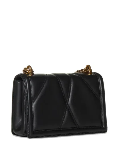 Dolce & Gabbana Quilted Heart-embellished Shoulder Bag