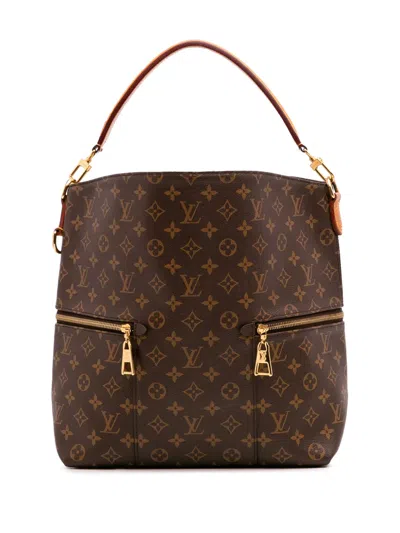 Pre-owned Louis Vuitton 2017 Monogram Melie Satchel