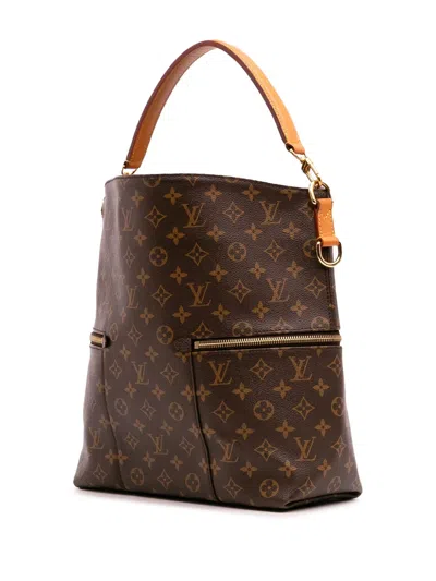 Pre-owned Louis Vuitton 2017 Monogram Melie Satchel