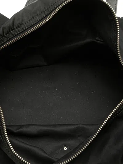Pre-owned Prada 2013-2025 Saffiano Trimmed Tessuto Handbag