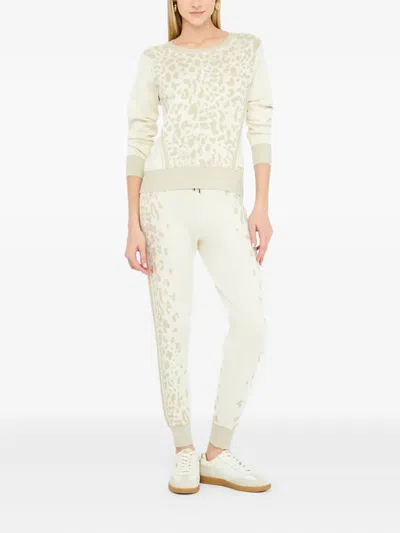 Liu •jo Animal Print Jumper In Neutral