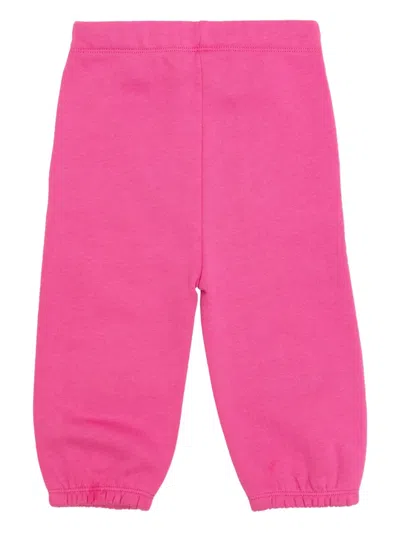 Stella Mccartney Kids Graphic Printed Drawstring Trousers In Pink