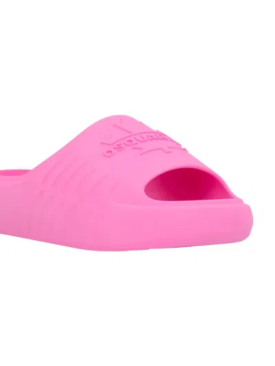 Dsquared2 Rubber-textured Slides