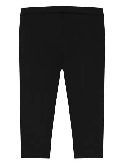 Balmain Logo-print Leggings In Black