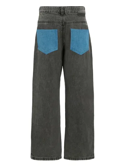Stella Mccartney Straight-leg Jeans In Gray