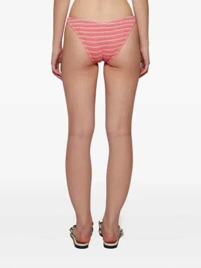 Bondeye Sign Stripe-ribbed Bikini Bottom