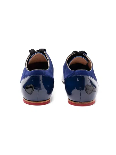Hogan Patent Heart Detail Oxford Shoes